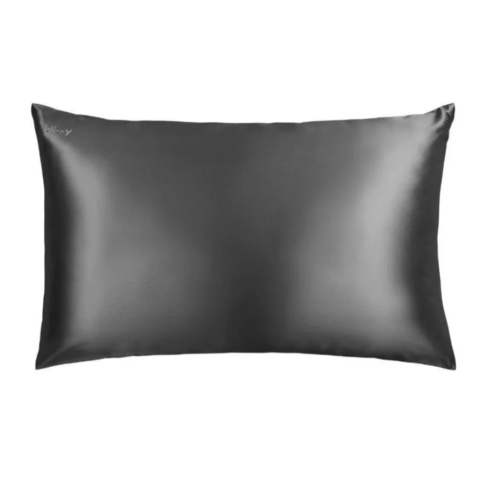 NWT Blissy Pillowcase, Dark Gray, Sandard/Queen Or King Size